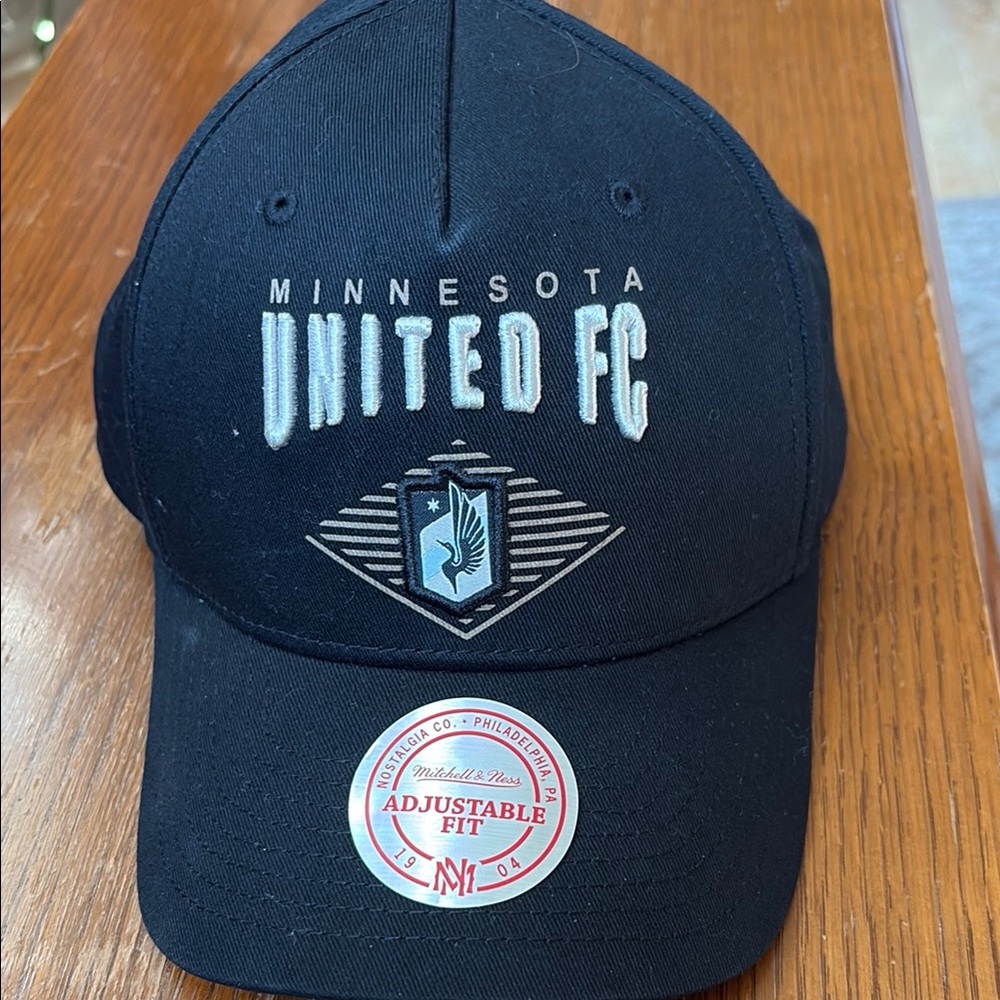 Mitchell & Ness Black Minnesota United FC Cap
